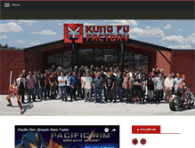 Tablet Screenshot of kungfufactory.com